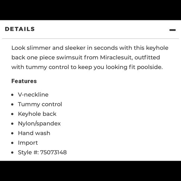 Magicsuit Miraclesuit plus size swimsuit - Picture 3 of 4